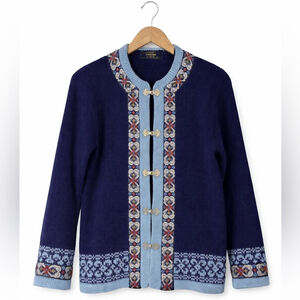 Nordstrikk Norwegian Wool Cardigan | Made in Norway | Toggle Closure